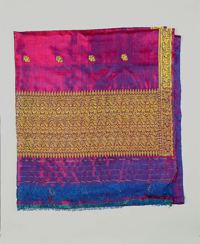 Khadi Silk Saree — Soft Sheen Ivory — thumbnail 2