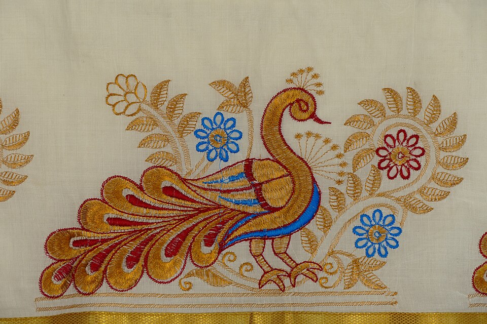 Kota Saree — Festive Border Light — thumbnail 4